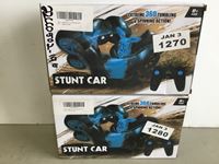    (2) Remote Controlled Stunt Cars
