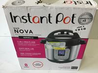    Instant Pot 8 Quart Pressure Cooker