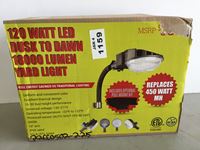    120W LED Dusk to Dawn 18000 Lumen Yard Light