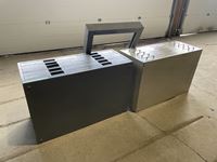    (2) Metal Filing Cabinets