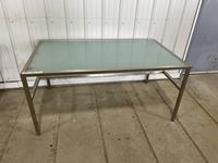    Glass Top Table