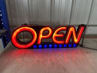    Light Up Open Sign