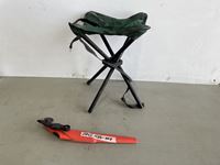    Camp Chair & Hand Saw with Hard Case