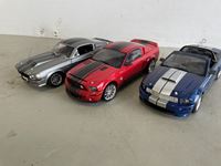   (3) 1/18 Diecast Mustang Cars