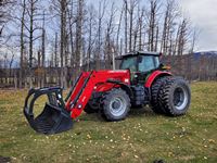 2013 Massey Ferguson 7622 MFWD Loader Tractor