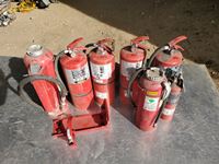    (7) Extinguishers, (2) Mounts