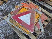Qty of Construction Signs