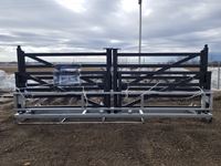 2021 Greatbear  TM18-NCB 20 Ft Metal Driveway Iron Gates