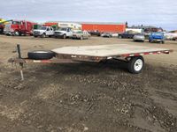 2016 SWS  14 Ft S/A Snow Mobile Trailer