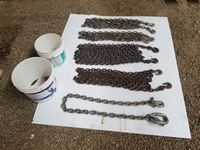    (5) Assorted Lengths and Sizes of Chains