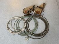    (3) Used Lariats & (2) Canvas Horse Nose Feeder Bags