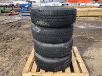  Michelin  (4) 265/85 R16 Tires with Center Cap