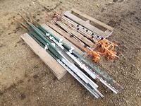    Variety of Assorted Steel Electric Fence Posts