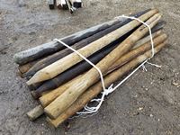    (20) 7 Ft Fence Posts