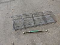    3 PT Hitch Top Link & Parts Display Wire Basket