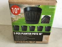    5 Piece Planter Pots