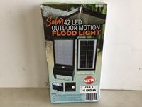    Solar LED Motion Activated Flood Light