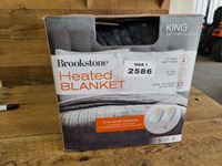    Brookstone Dual Zone Heated King Size Blanket