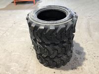    (3) Xtra Wall 10-16.5 Skid Steer Tires