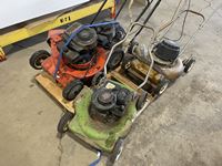    (4) Push Lawn Mowers for Parts