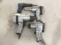    (3) Pneumatic Impact Wrenches and Air Chisel