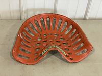    Cast Iron Tractor Seat