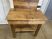    Wooden Potting Table