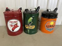    (3) Display Only 5 Gallon Gas Can