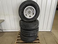    (4) Michelin Tires with Rims, Hubcaps & Lug Nuts