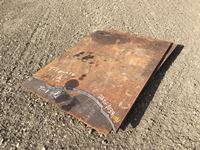    (2) Sheets of Plate Steel