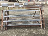    (5) 6 Ft X 4 Ft Galvanized Hog Panels