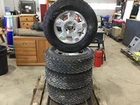    (4) 245/75R17 Tires on Rims
