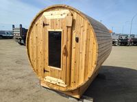    6 Person Cedar Barrel Sauna