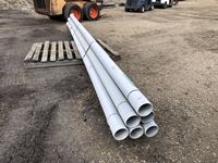   (6) 5 Inch X 20 Ft Ipex Pipe