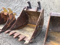  Weldco Beales  Q/A 54 Inch Digging Bucket Excavator Attachment