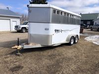2012 Double R Legacy T/A 17 Ft Horse Trailer