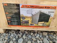 TMG Industrial  12 Ft X 20 Ft Metal Shed Livestock