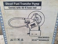  TMG Industrial  15 GPM Fuel Pump with Hose Reel Kit