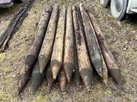 6 Inch X 8 Ft Fence Posts