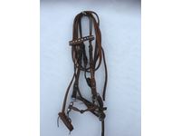 Headstall, Leather Reins, Short Shank Snaffle