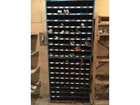 2 Bolt Bins with Miscellaneous Bolts & Hardware