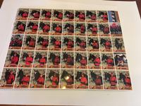 RCMP Collectable Trading Cards 4 Sheets