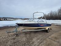 2005 Bayliner 175BR Open Bow 17.5 Ft Boat with Trailer