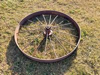   Antique Steel Wheel