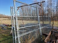    (2) 12.5 Ft & (1) 5.5 Ft Chain Link Gates