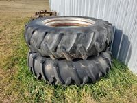    (2) 18.4 X 38 Tractor Tires & Rims