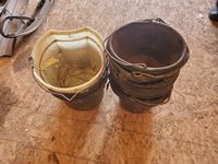    (4) Big Feed Pails & (4) Little Feed Pails