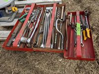    (3) Trays of Hand Tools