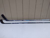    (2) CCM Octagon Graphite Composite Right Hand Hockey Sticks