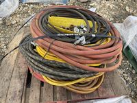    Miscellaneous Hoses with Box of Fittings
